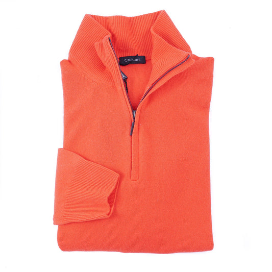 Cruciani Half-Zip Cashmere Sweater - Top Shelf Apparel
