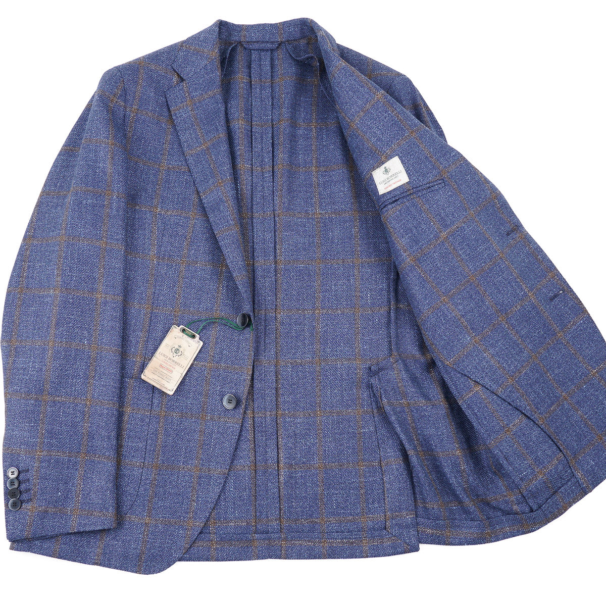 Luigi Borrelli Wool Silk and Linen Sport Coat - Top Shelf Apparel