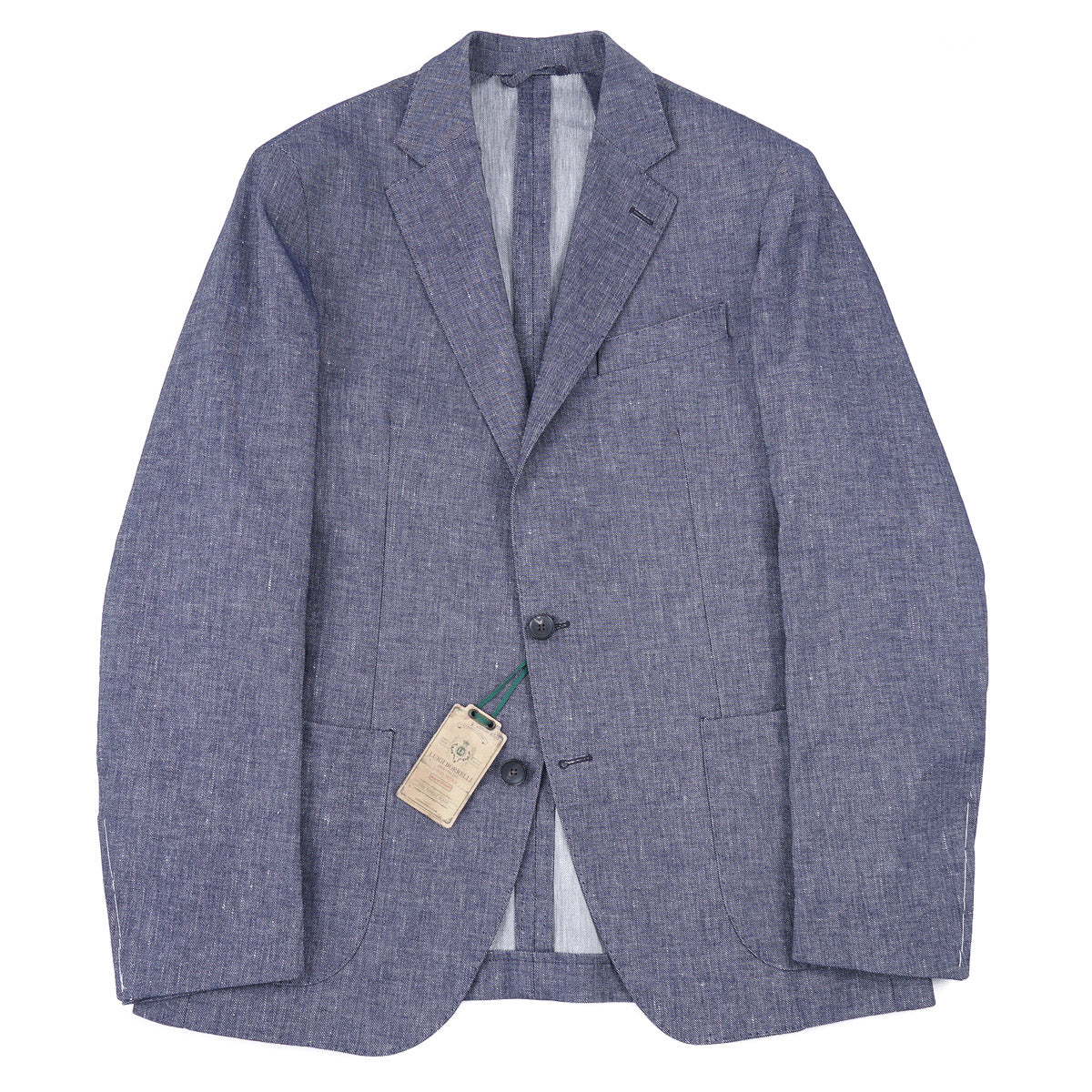 Luigi Borrelli Chambray Denim Sport Coat - Top Shelf Apparel