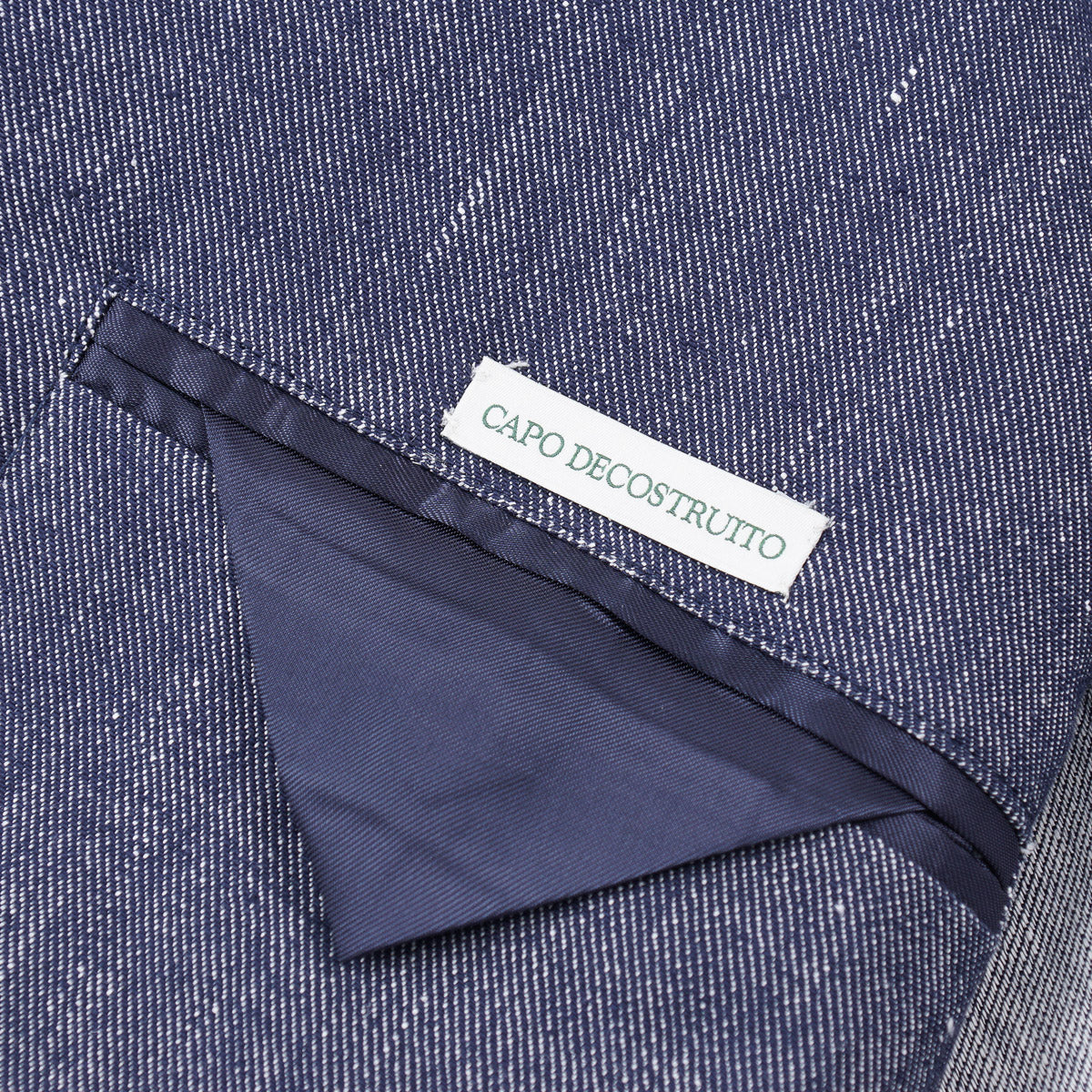 Luigi Borrelli Chambray Cotton-Linen Sport Coat - Top Shelf Apparel