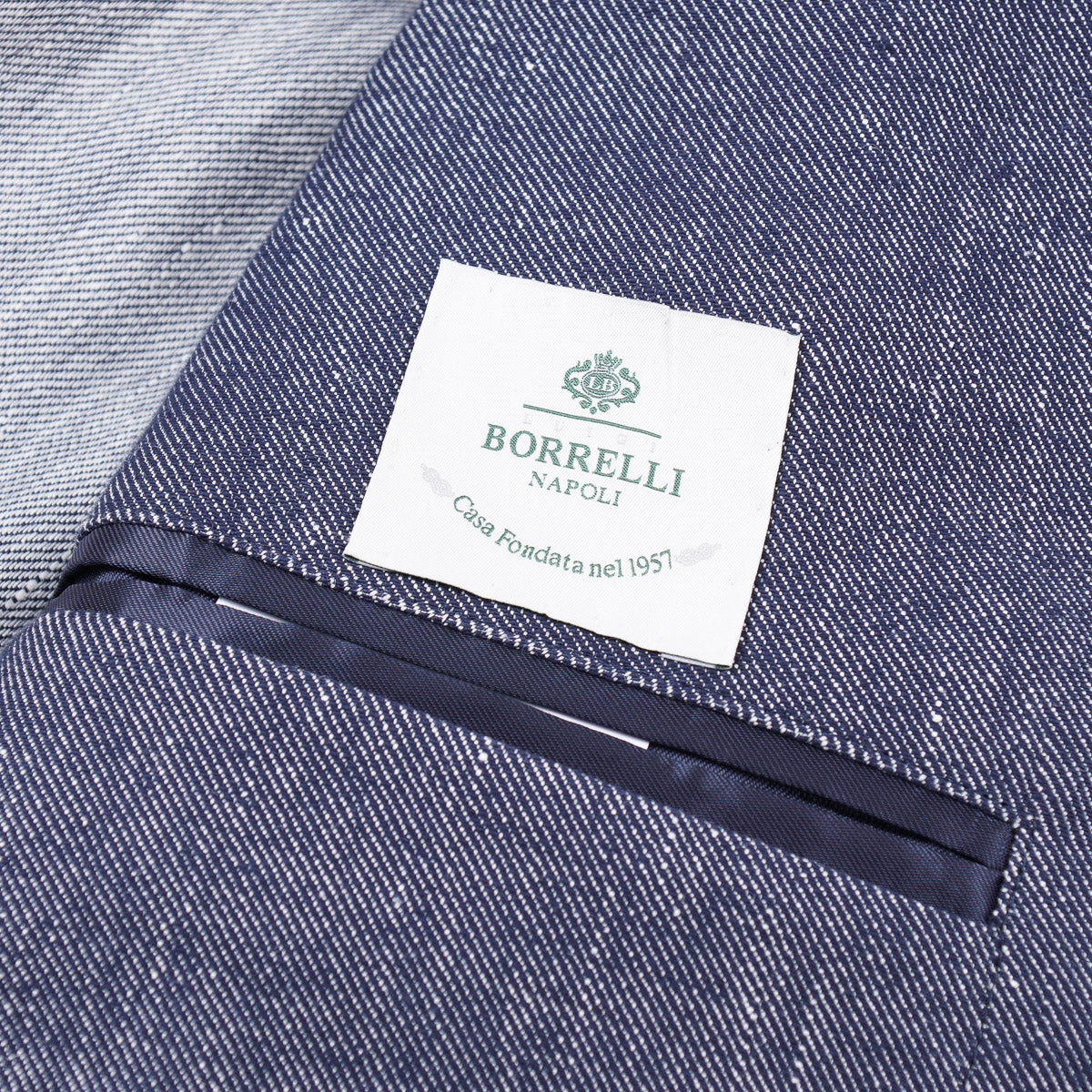 Luigi Borrelli Chambray Cotton-Linen Sport Coat - Top Shelf Apparel