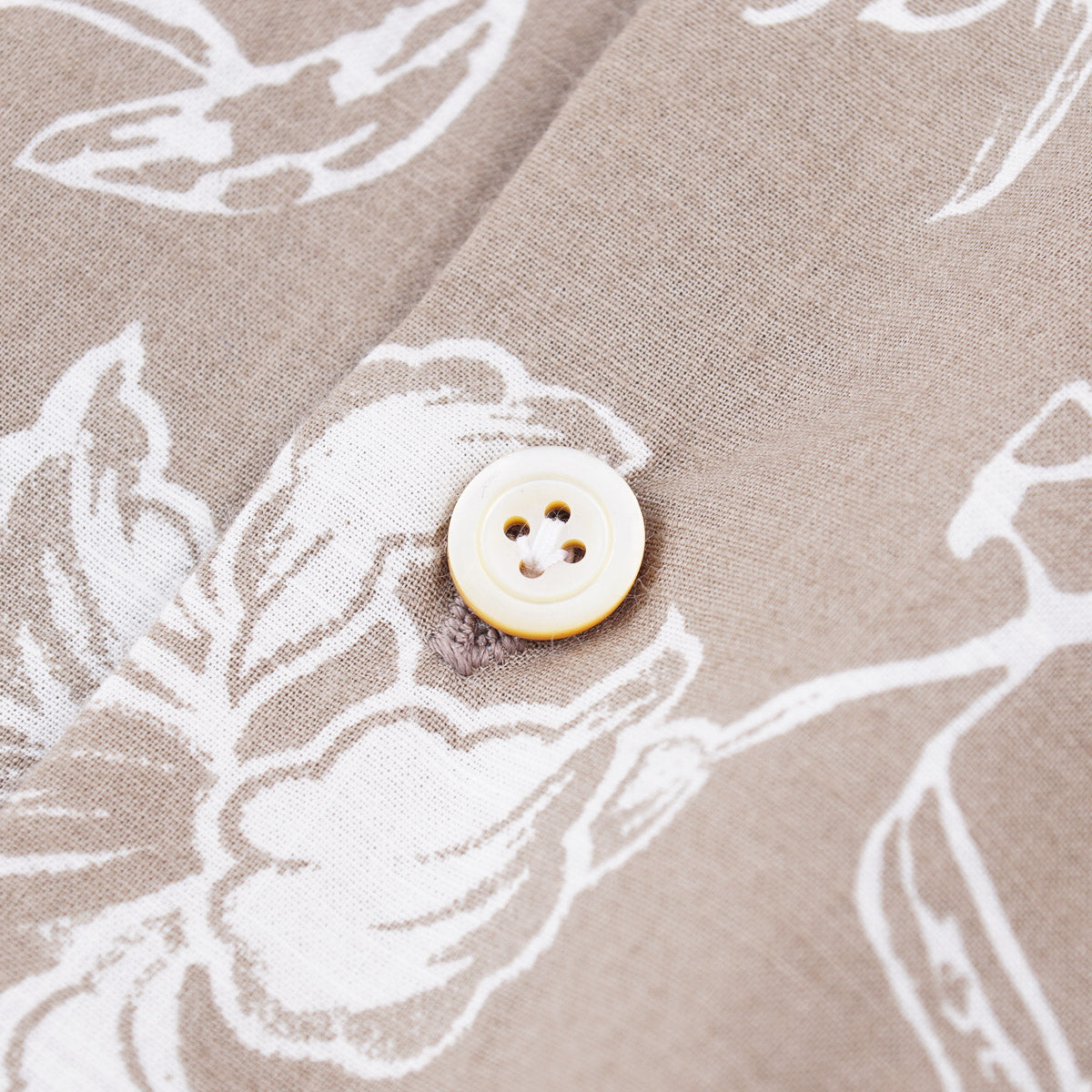 Kiton Floral Printed Cotton Shirt - Top Shelf Apparel