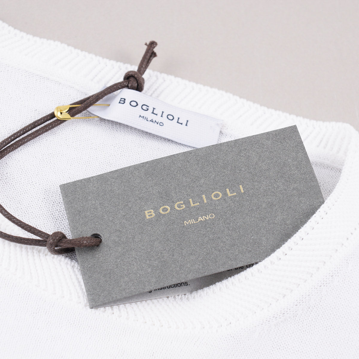 Boglioli Lightweight Short-Sleeve Cotton Sweater - Top Shelf Apparel