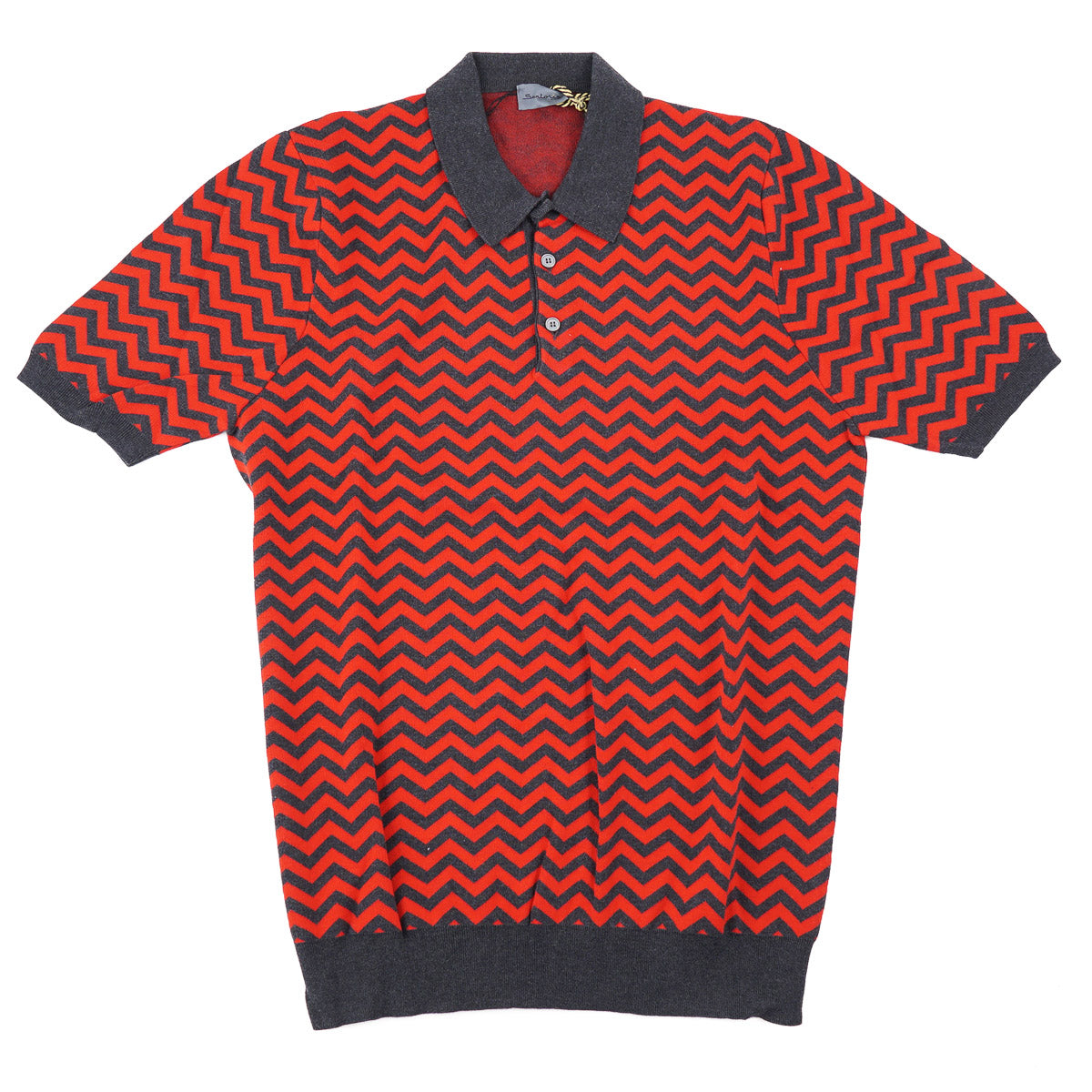 Sartorio Short-Sleeve Cotton Polo Sweater - Top Shelf Apparel