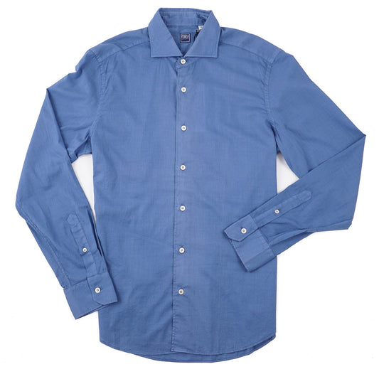 Fedeli 'Sean Panamino' Lightweight Cotton Shirt - Top Shelf Apparel