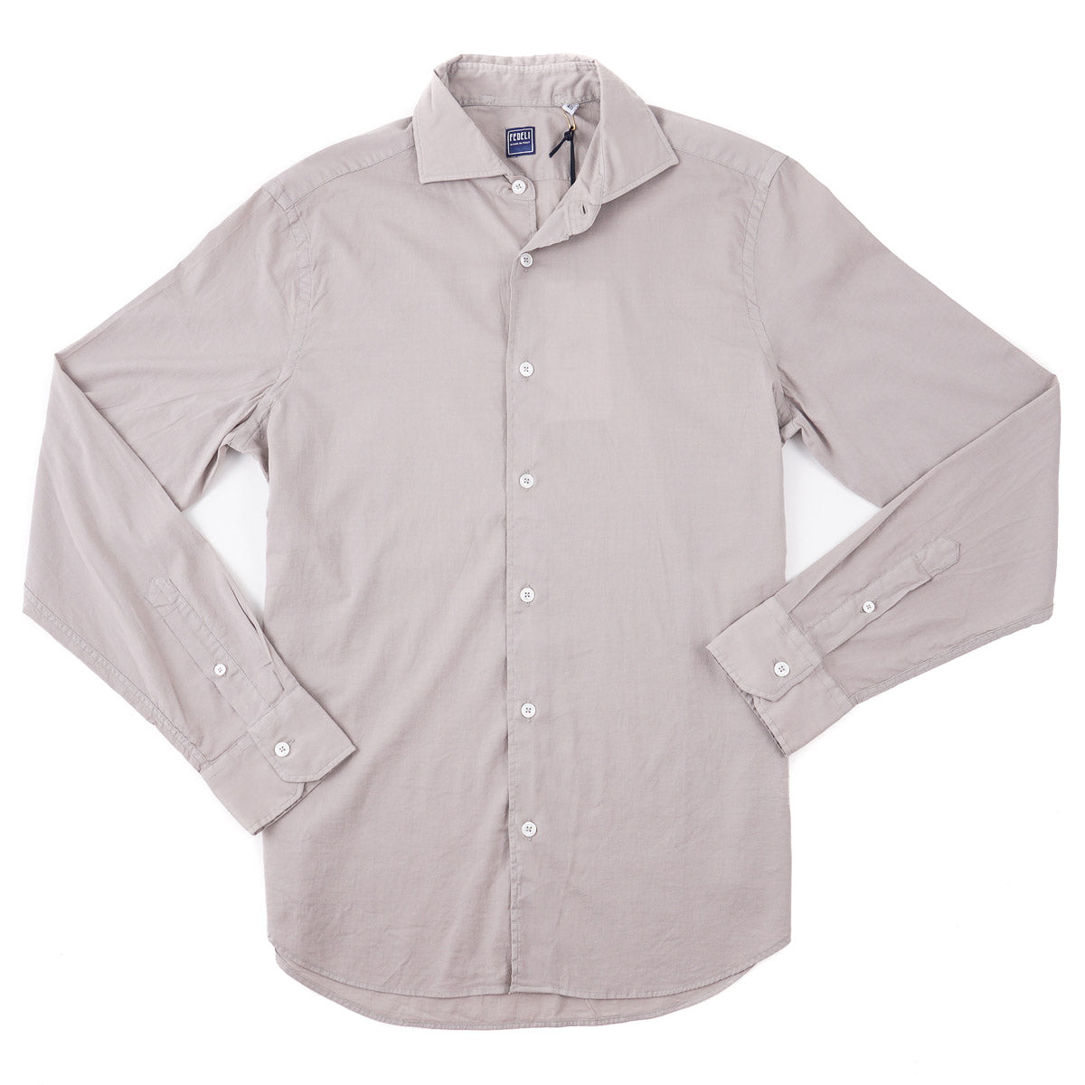 Fedeli 'Sean Panamino' Lightweight Cotton Shirt - Top Shelf Apparel