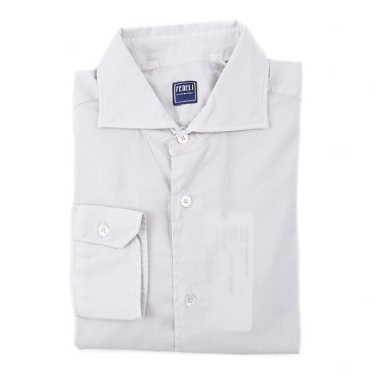 Fedeli 'Sean Panamino' Lightweight Cotton Shirt - Top Shelf Apparel