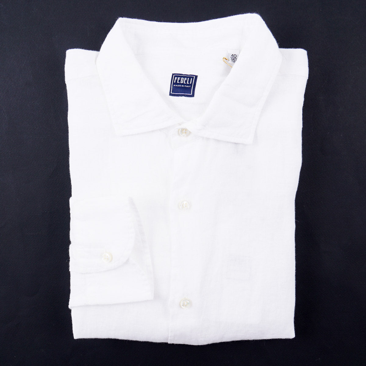 Fedeli Slim-Fit Linen Shirt - Top Shelf Apparel