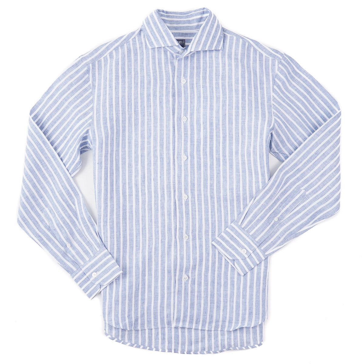 Fedeli 'Roby' Slim-Fit Linen Shirt - Top Shelf Apparel