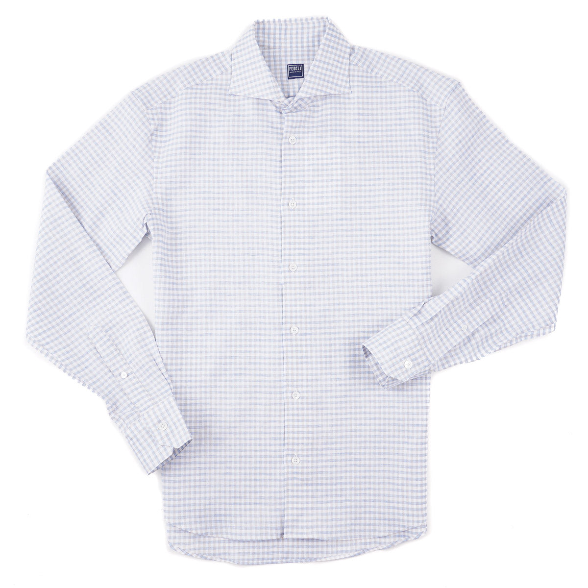 Fedeli 'Roby' Slim-Fit Linen Shirt - Top Shelf Apparel