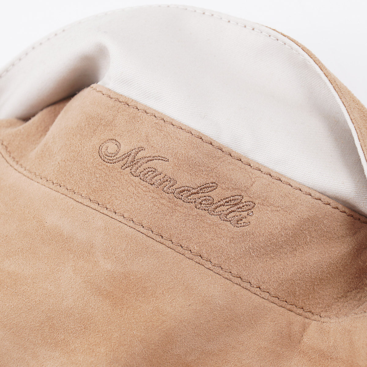 Enrico Mandelli Nappa Suede Overshirt Jacket