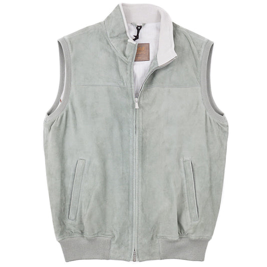 Enrico Mandelli Soft Nappa Suede Vest