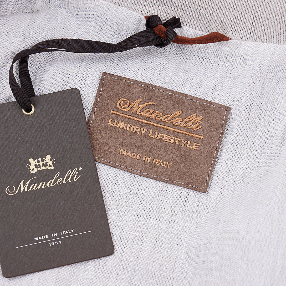 Enrico Mandelli Nappa Suede Jacket with Hood