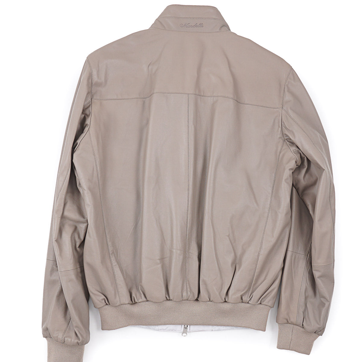 Enrico Mandelli Reversible Lamb Leather Jacket