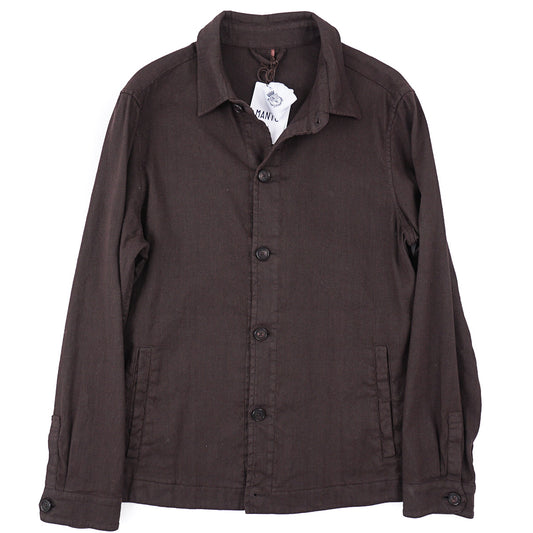 Manto Linen-Cotton Buttoned Jacket
