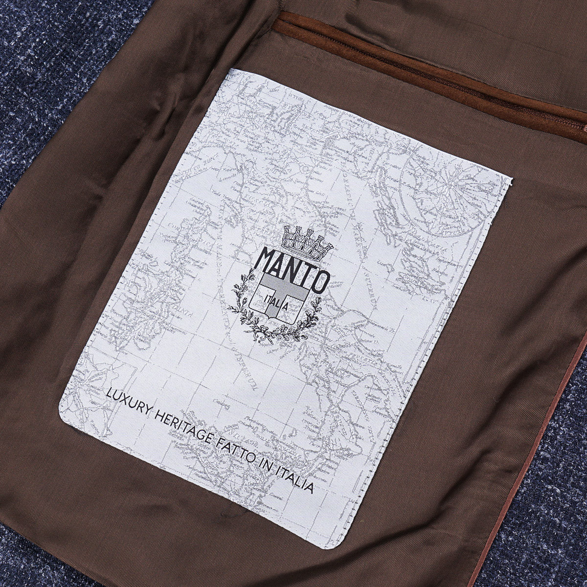 Manto Linen-Wool-Silk Travel Blazer