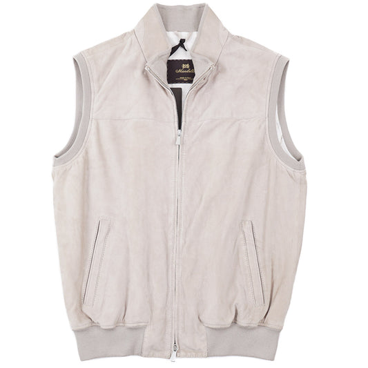 Enrico Mandelli Soft Nappa Suede Vest