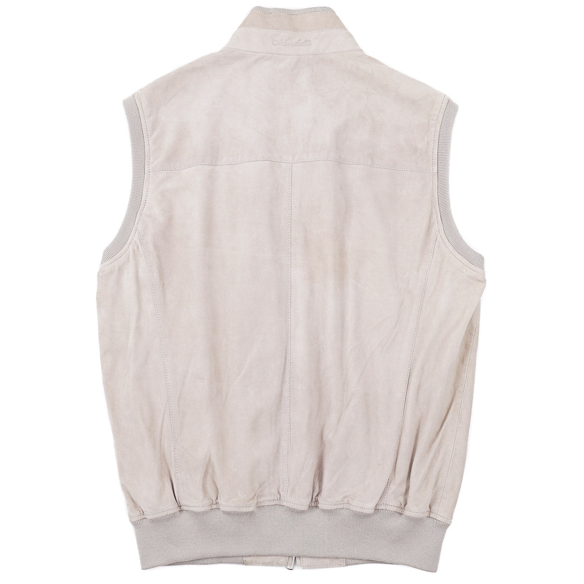 Enrico Mandelli Soft Nappa Suede Vest
