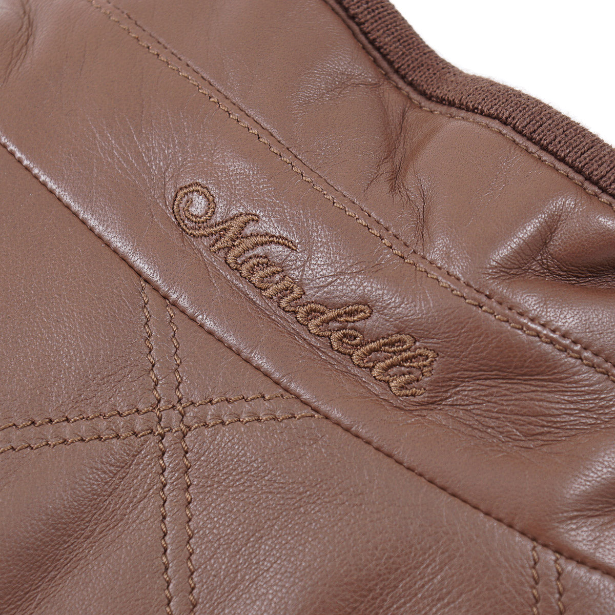 Enrico Mandelli Quilted Lamb Leather Vest
