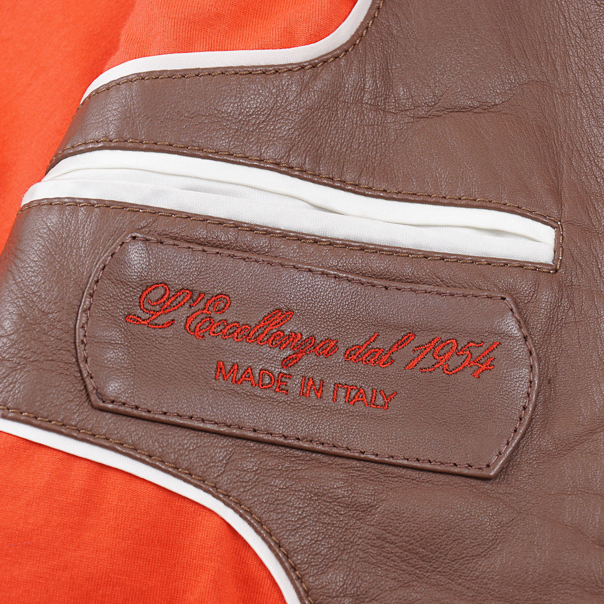 Enrico Mandelli Quilted Lamb Leather Vest