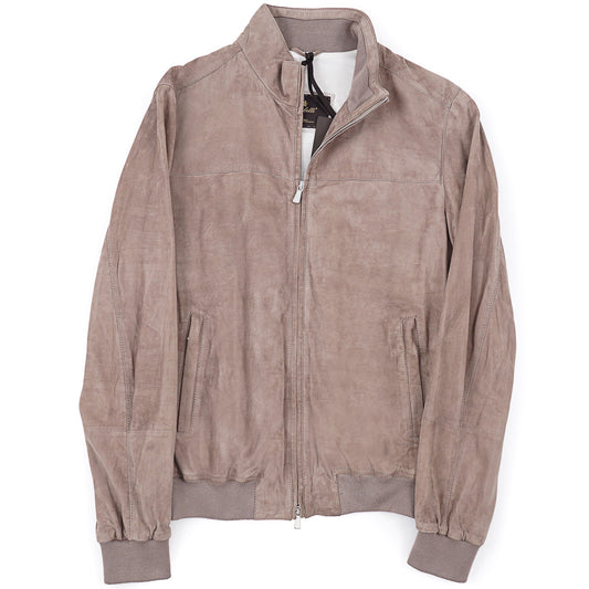 Enrico Mandelli Nappa Suede Blouson Jacket