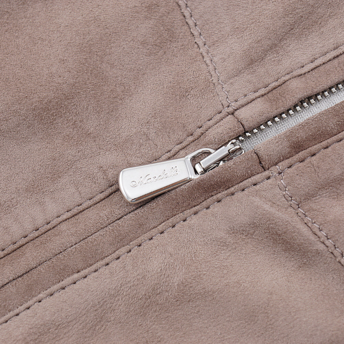 Enrico Mandelli Nappa Suede Blouson Jacket