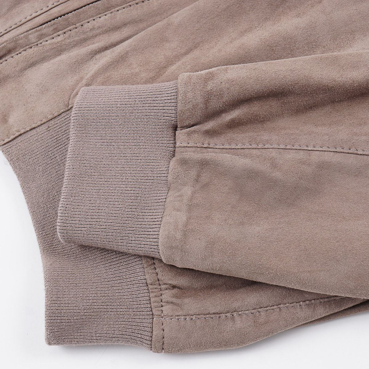 Enrico Mandelli Nappa Suede Blouson Jacket