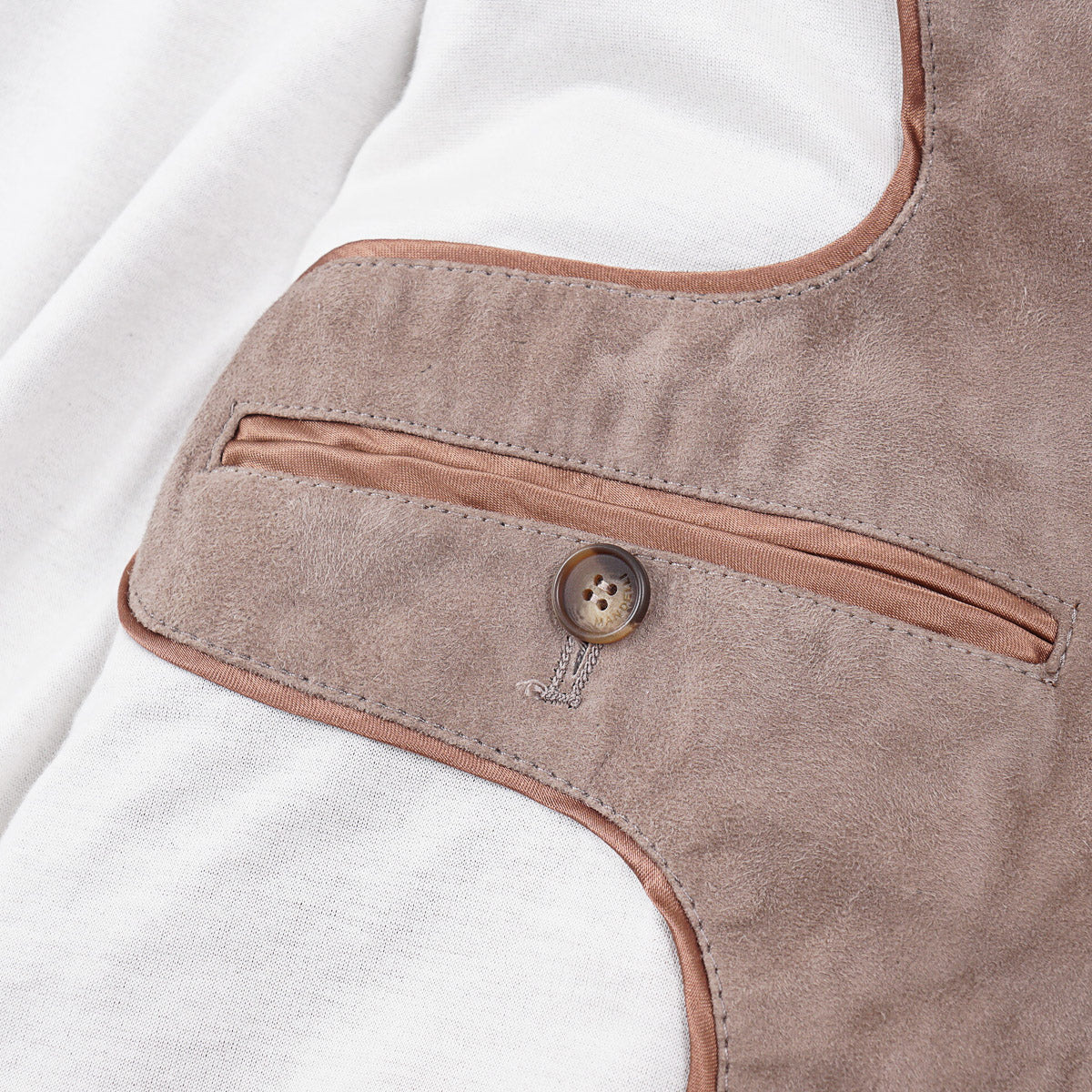 Enrico Mandelli Nappa Suede Blouson Jacket