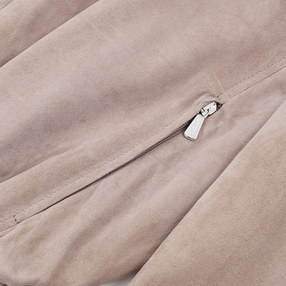 Enrico Mandelli Nappa Suede Blouson Jacket