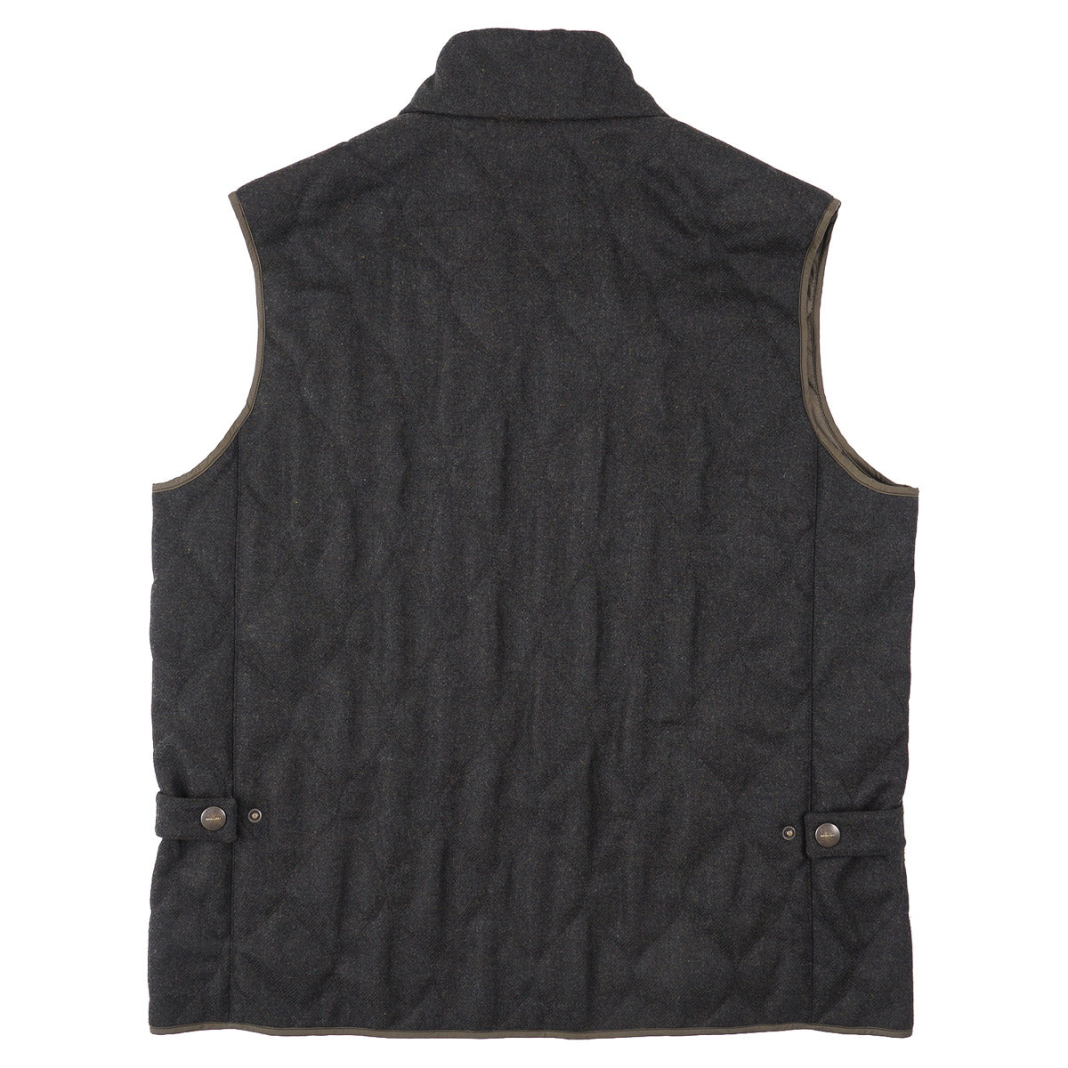 Boglioli Quilted Flannel Wool Vest