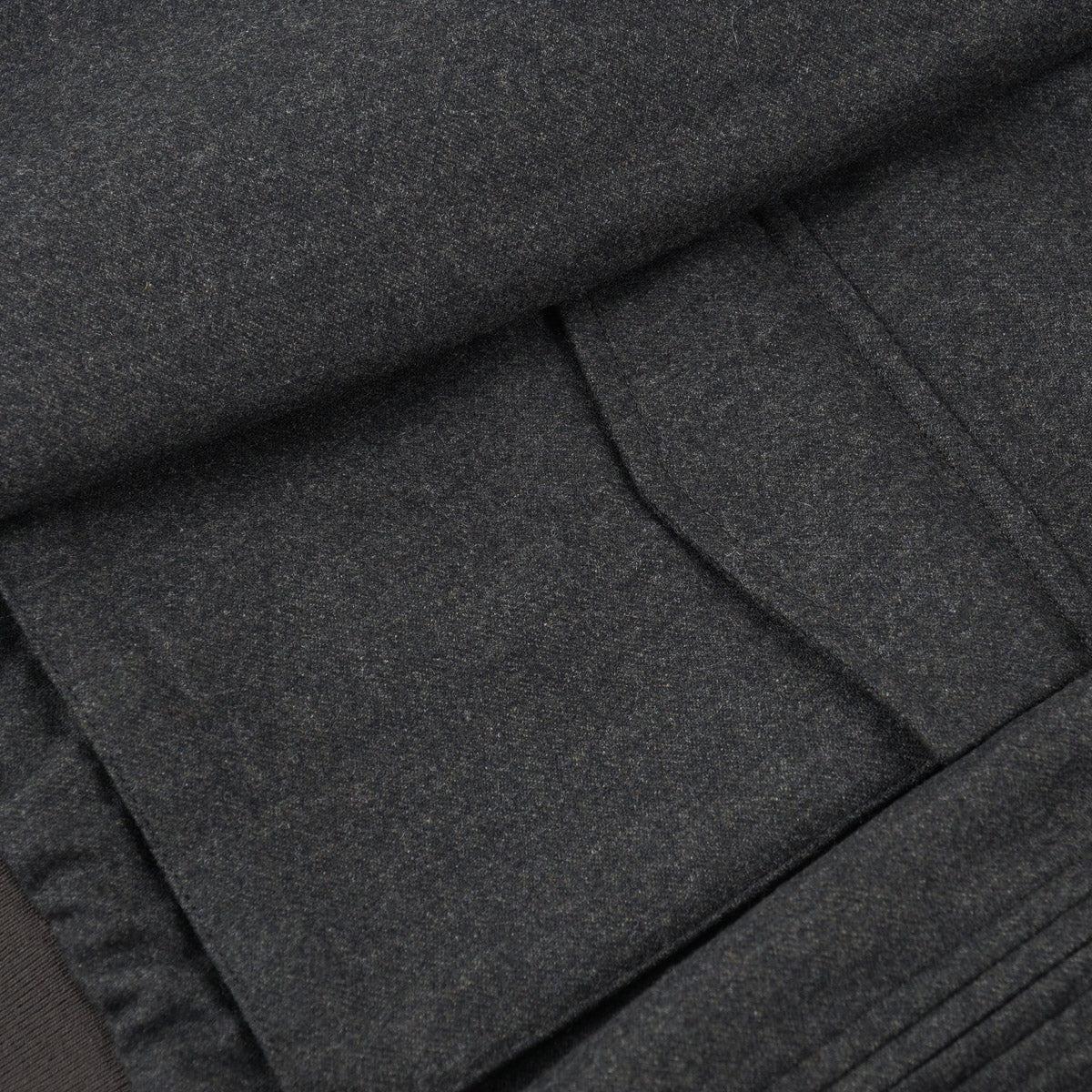 Boglioli Padded Flannel Wool Bomber Jacket