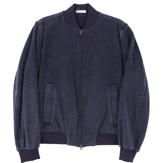 Boglioli Soft Flannel Cashmere Bomber Jacket