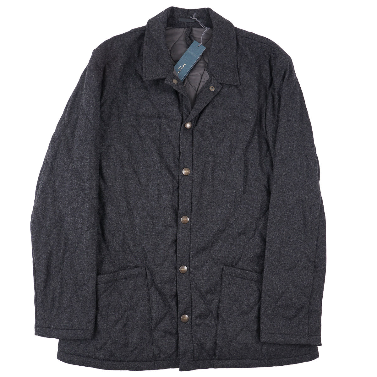 Boglioli Quilted Wool 'Mondadori' Jacket