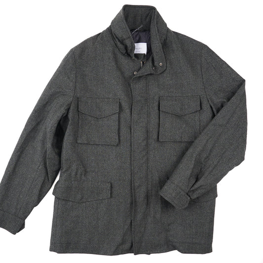 Boglioli Padded Insulated Wool Field Jacket