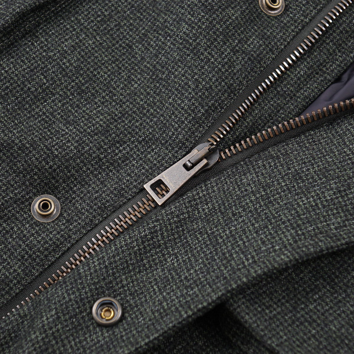 Boglioli Padded Insulated Wool Field Jacket
