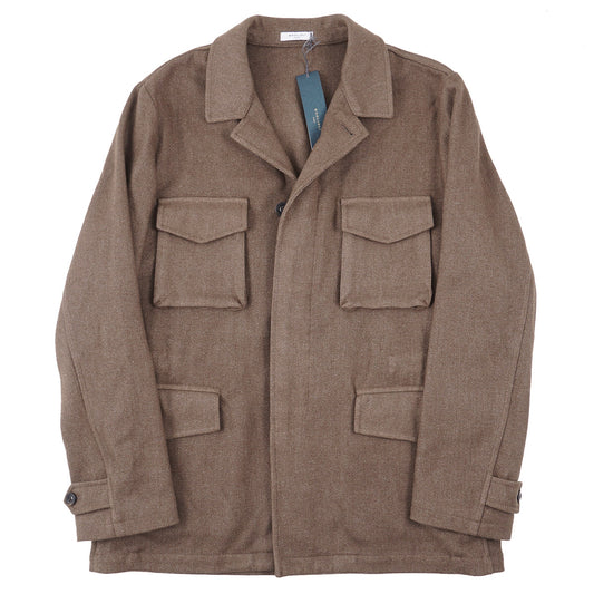 Boglioli Soft-Woven Wool Field Jacket