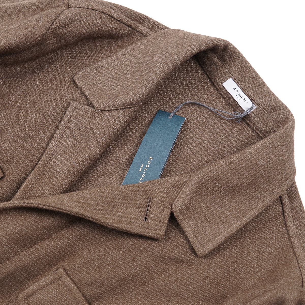 Boglioli Soft-Woven Wool Field Jacket