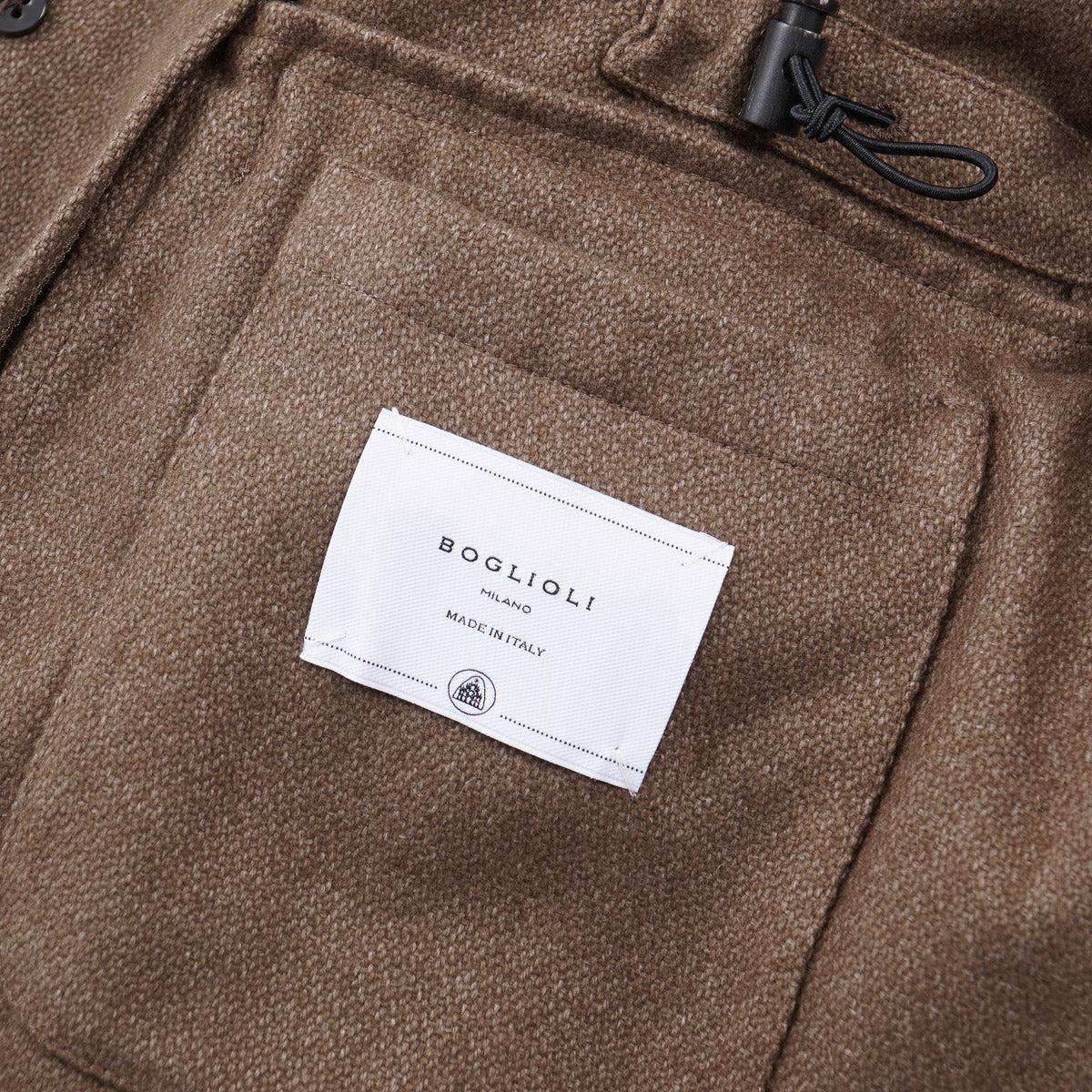 Boglioli Soft-Woven Wool Field Jacket
