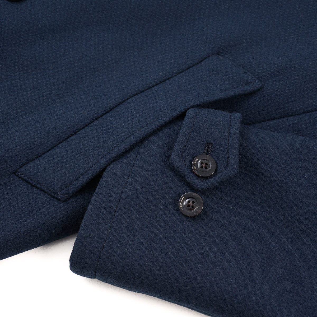 Boglioli Wool-Cashmere Pea Coat