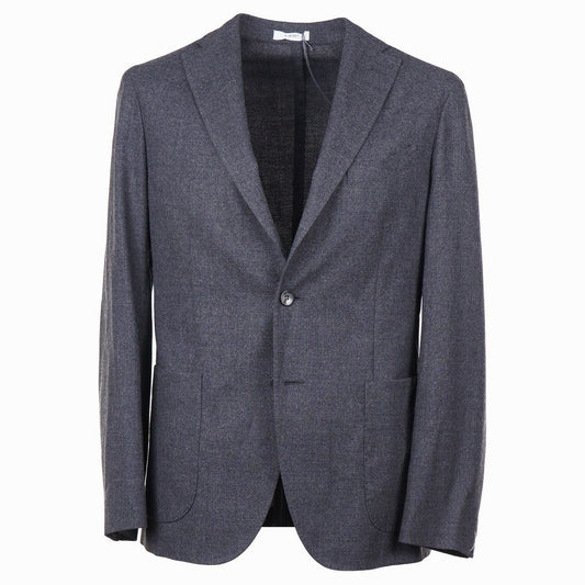 Boglioli Mélange Flannel Wool 'K Jacket' - Top Shelf Apparel