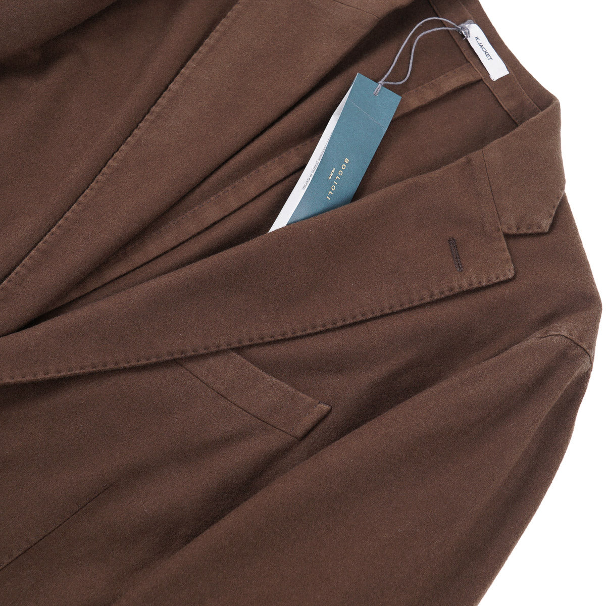 Boglioli 14 Micron Flannel Wool K-Jacket - Top Shelf Apparel