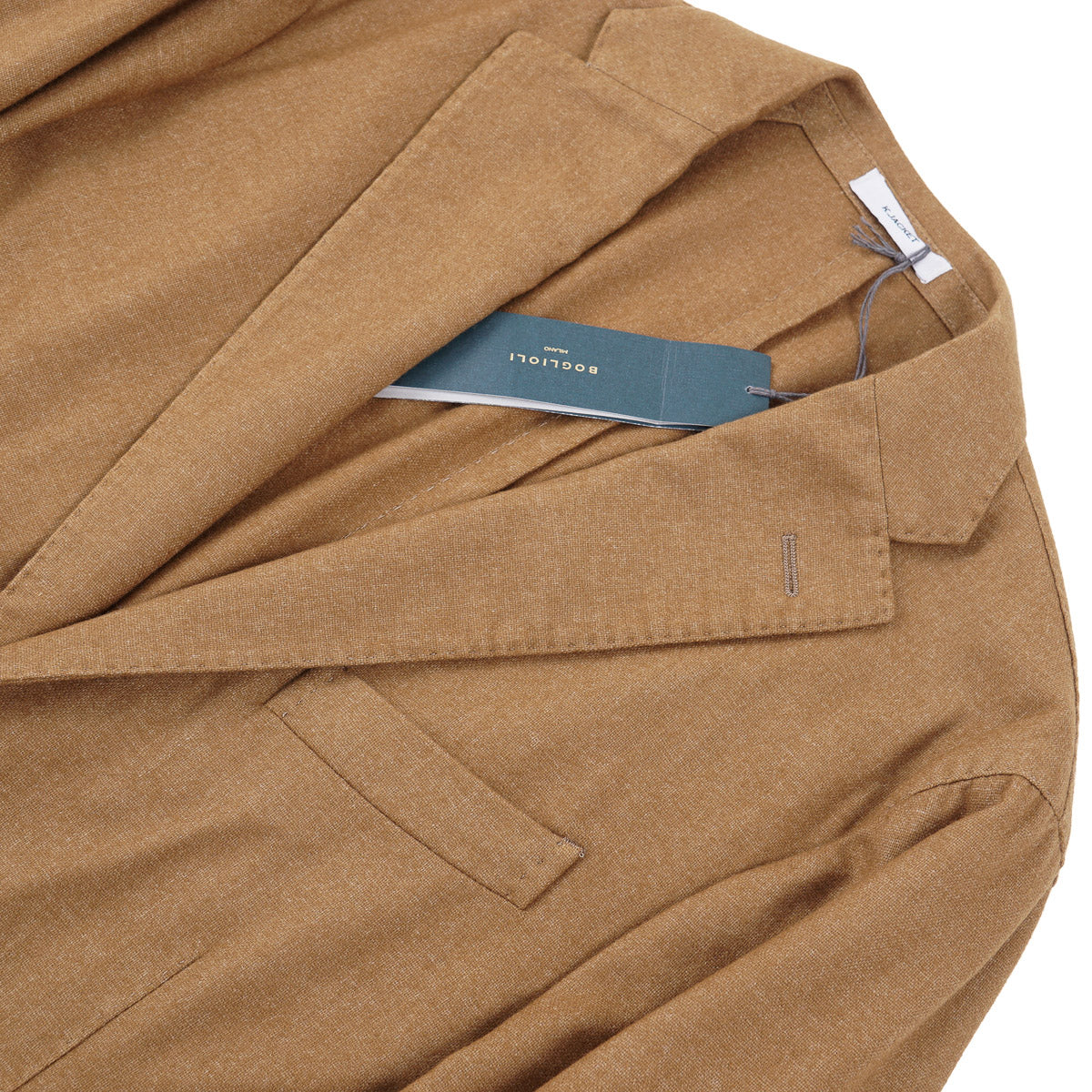 Boglioli Soft Flannel Wool 'K Jacket' - Top Shelf Apparel