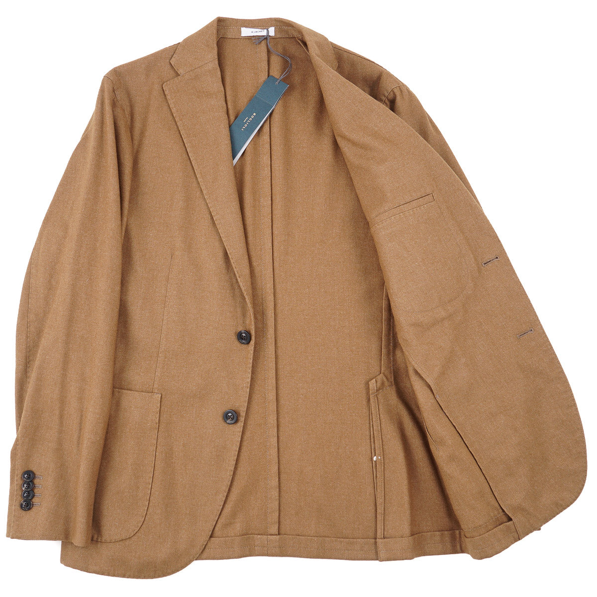 Boglioli Soft Flannel Wool 'K Jacket' - Top Shelf Apparel
