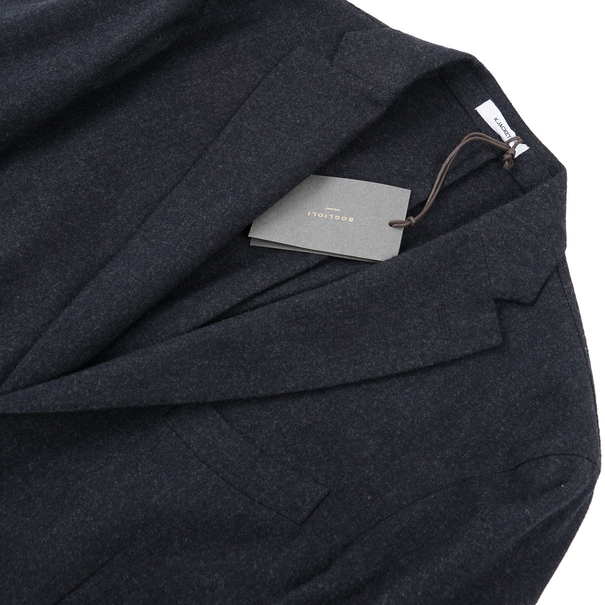 Boglioli Brushed Flannel Wool 'K Jacket' - Top Shelf Apparel