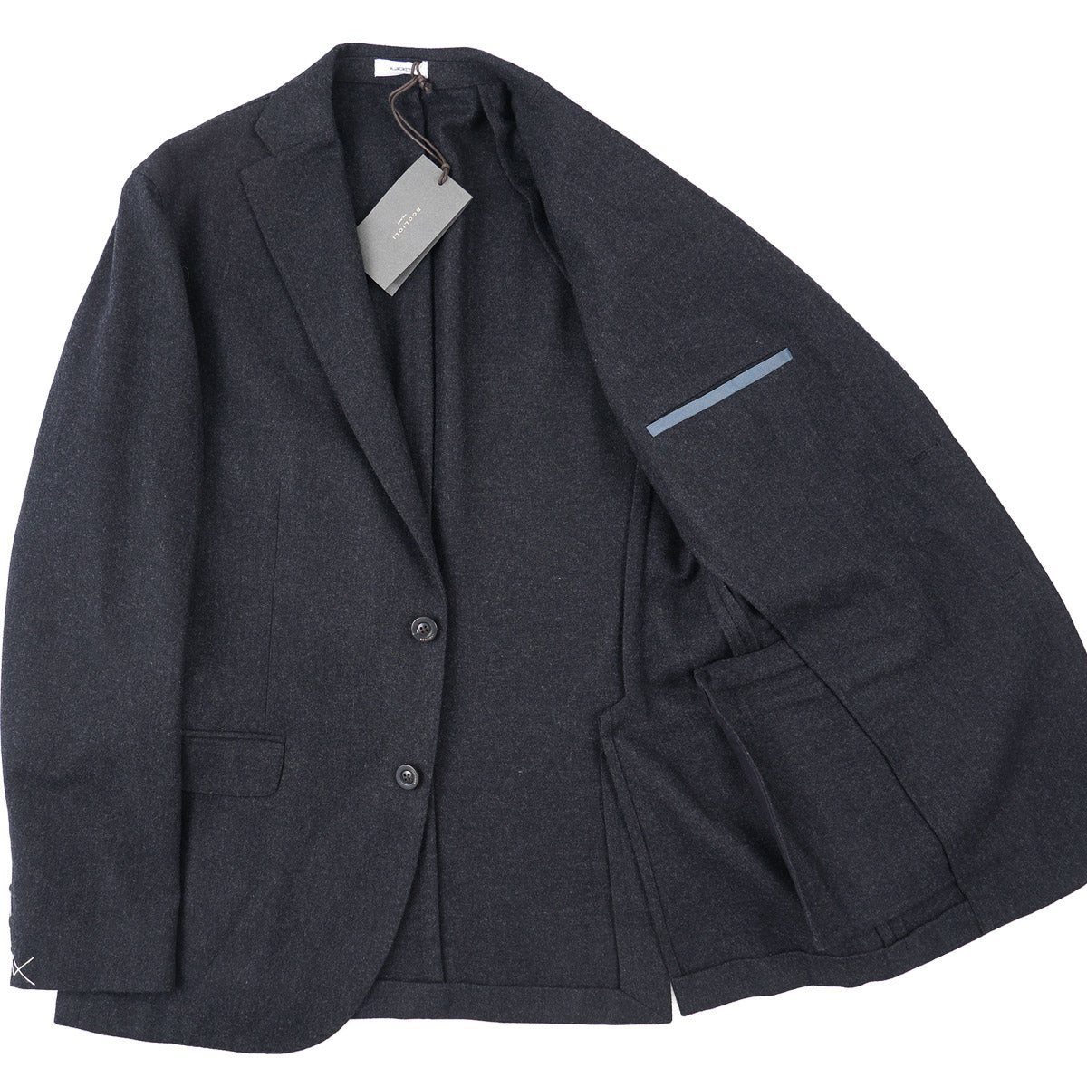 Boglioli Brushed Flannel Wool 'K Jacket' - Top Shelf Apparel