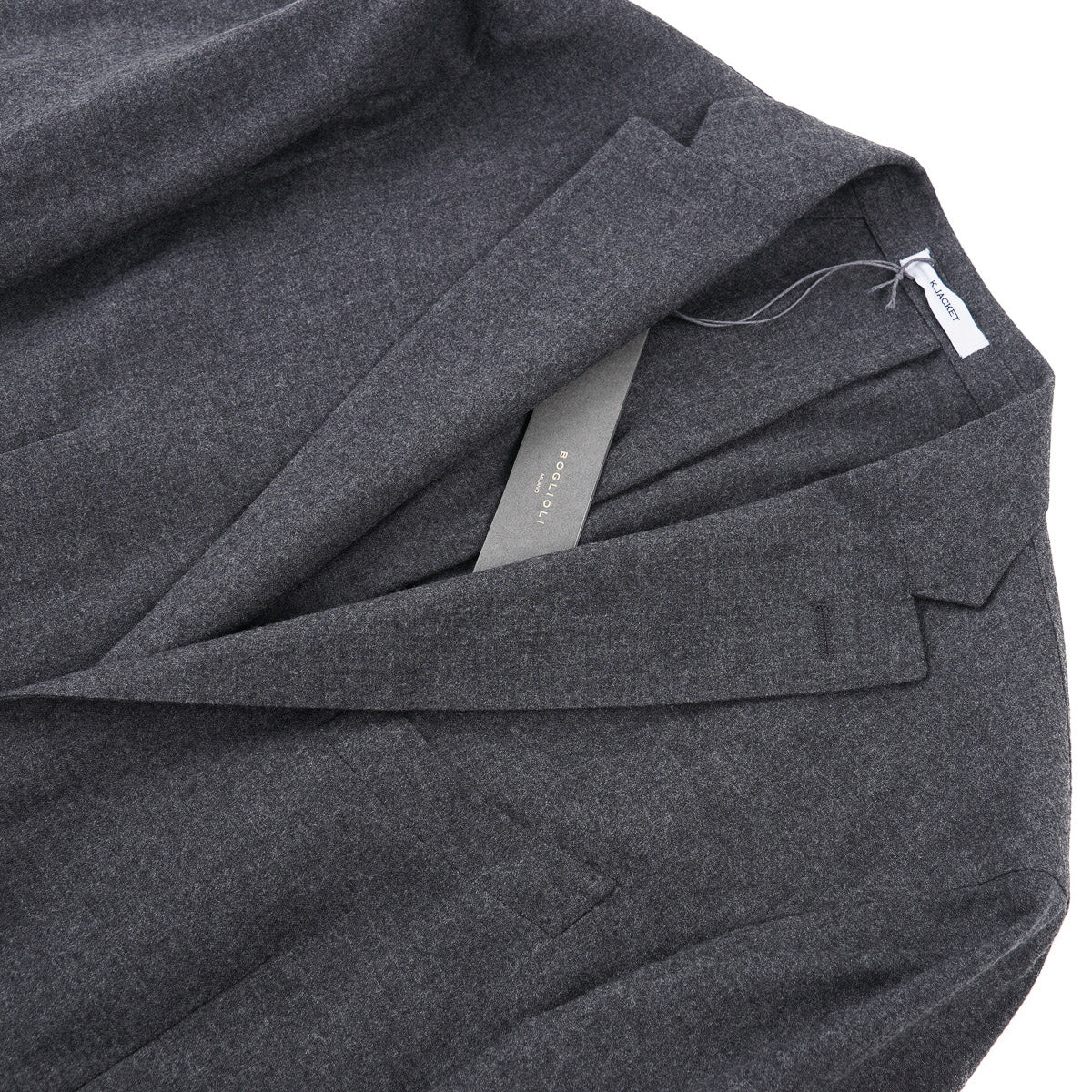 Boglioli Mélange Flannel Wool 'K Jacket' - Top Shelf Apparel