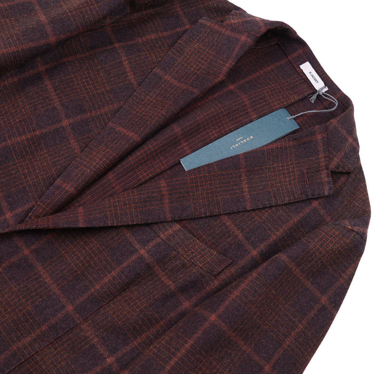 Boglioli Soft Flannel Wool 'K Jacket' - Top Shelf Apparel