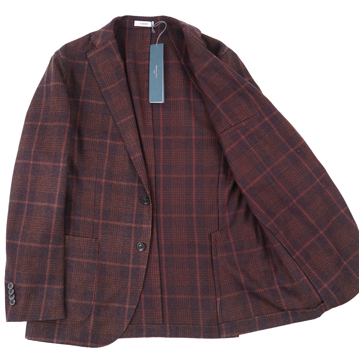 Boglioli Soft Flannel Wool 'K Jacket' - Top Shelf Apparel