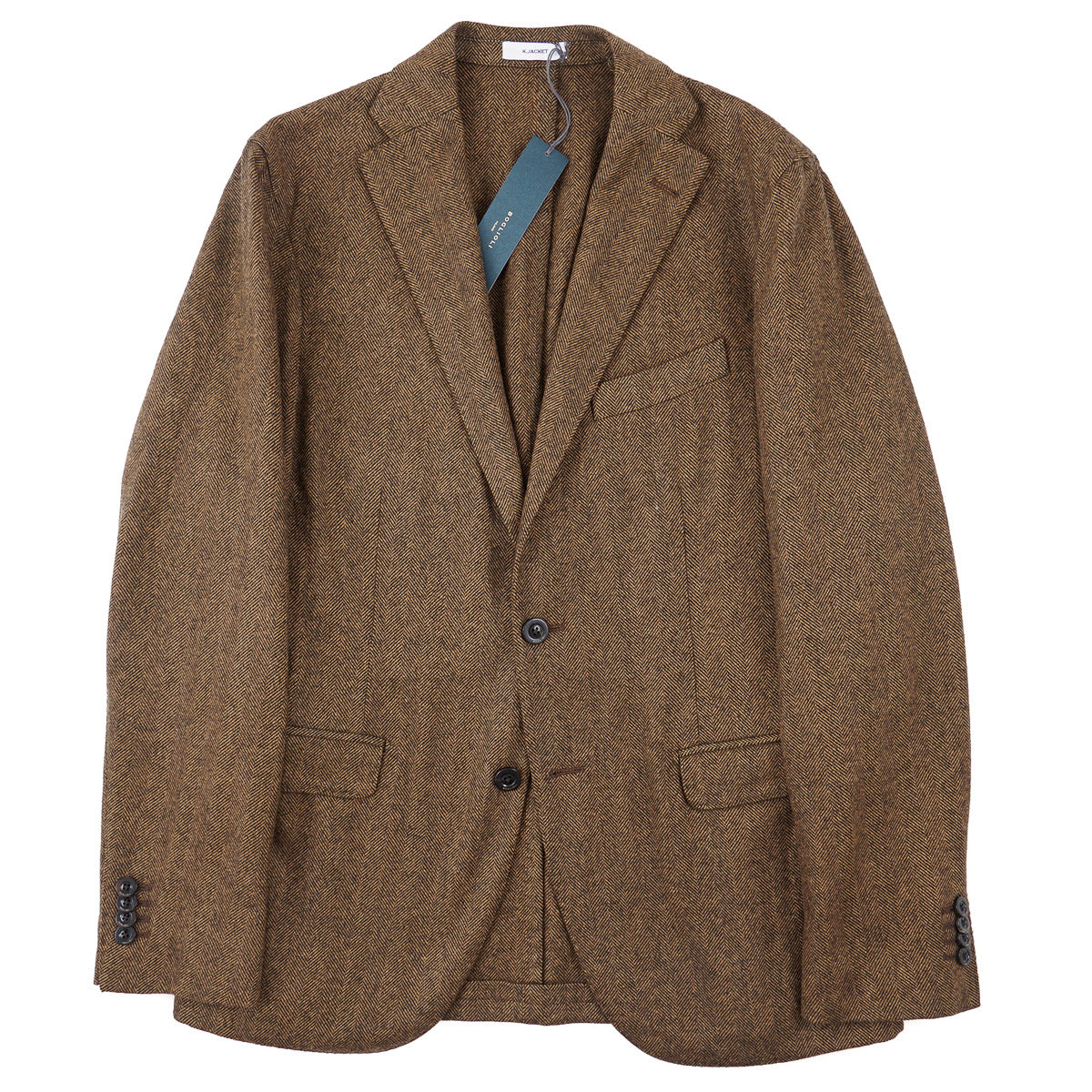Boglioli Herringbone Wool 'K Jacket' - Top Shelf Apparel