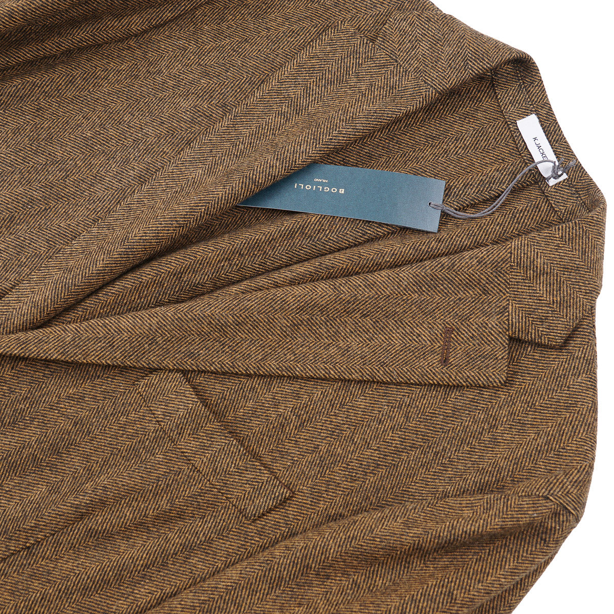 Boglioli Herringbone Wool 'K Jacket' - Top Shelf Apparel